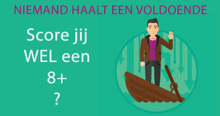 Werkelijk niemand haalt een voldoende in deze quiz