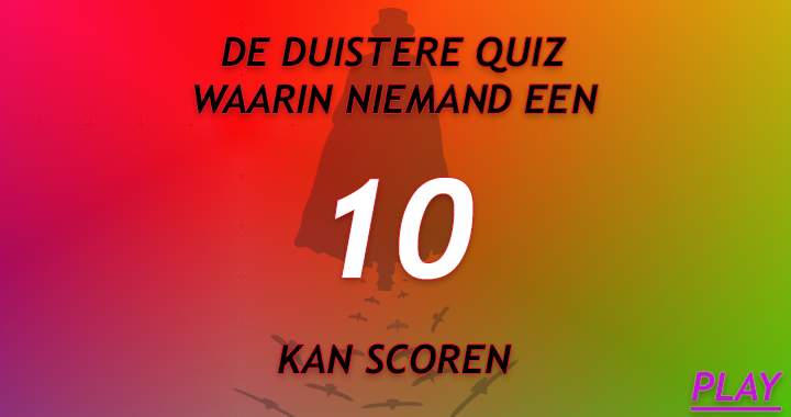 De duistere quiz