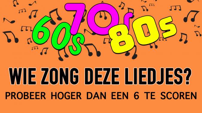 Wie Zong Deze Liedjes? 