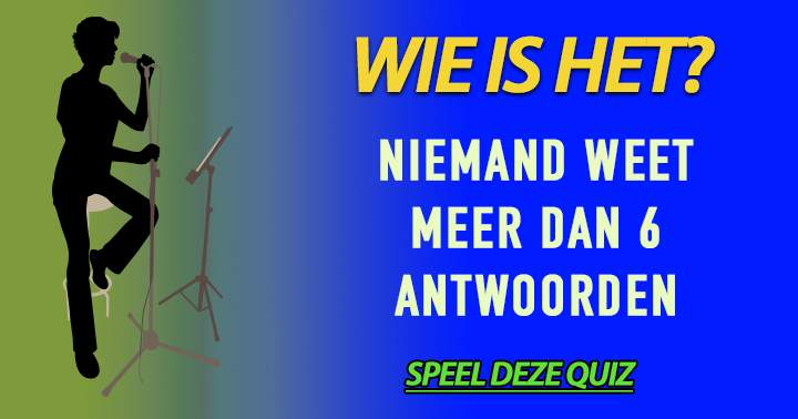 En we bedoelen vandaag echt: niemand!