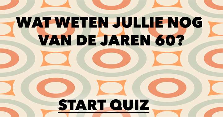 60's Quiz