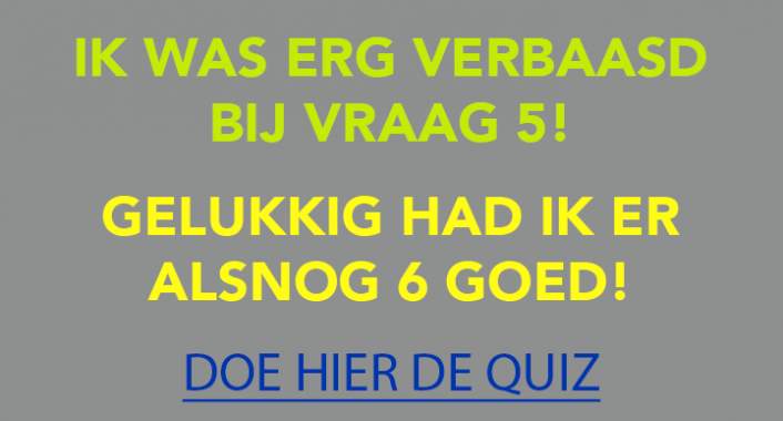 Hoeveel heb jij er goed? 