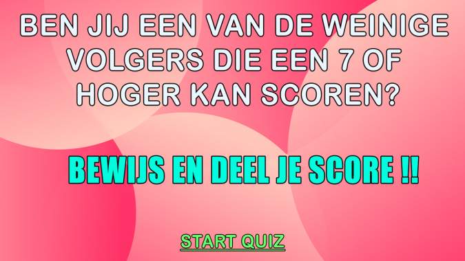 Algemene Kennis Quiz