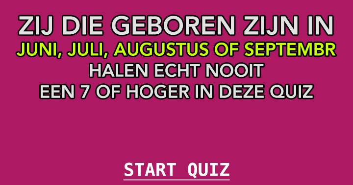 Algemene kennisquiz