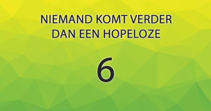 Scoor jij hoger dan een hopeloze 6?