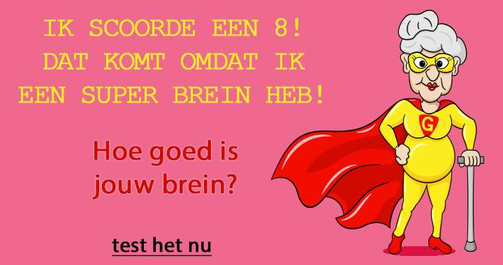 Is jouw brein ook zo super?