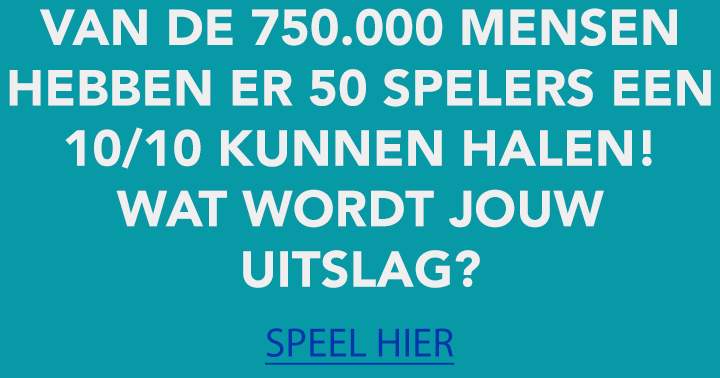 Haal jij een 10 in deze moeilijke quiz?