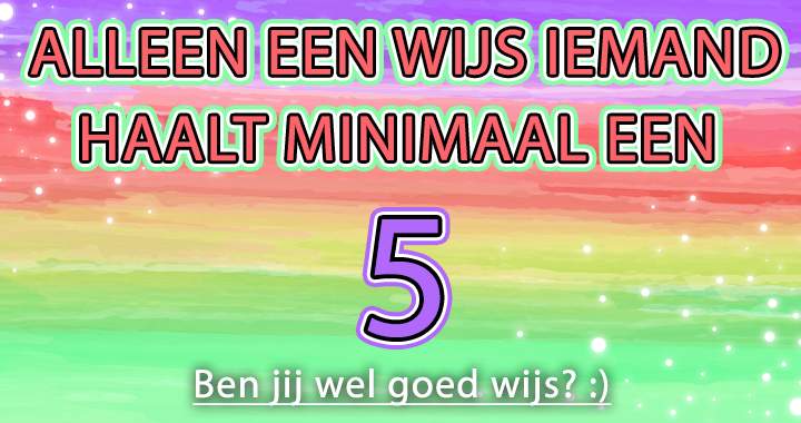 Banner for Ben Jij Wijs? 