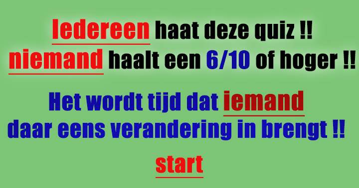 Banner for Aan jou om dat te veranderen!