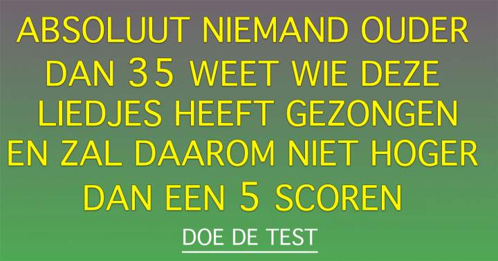 Banner for Quiz: Wie zong het? 